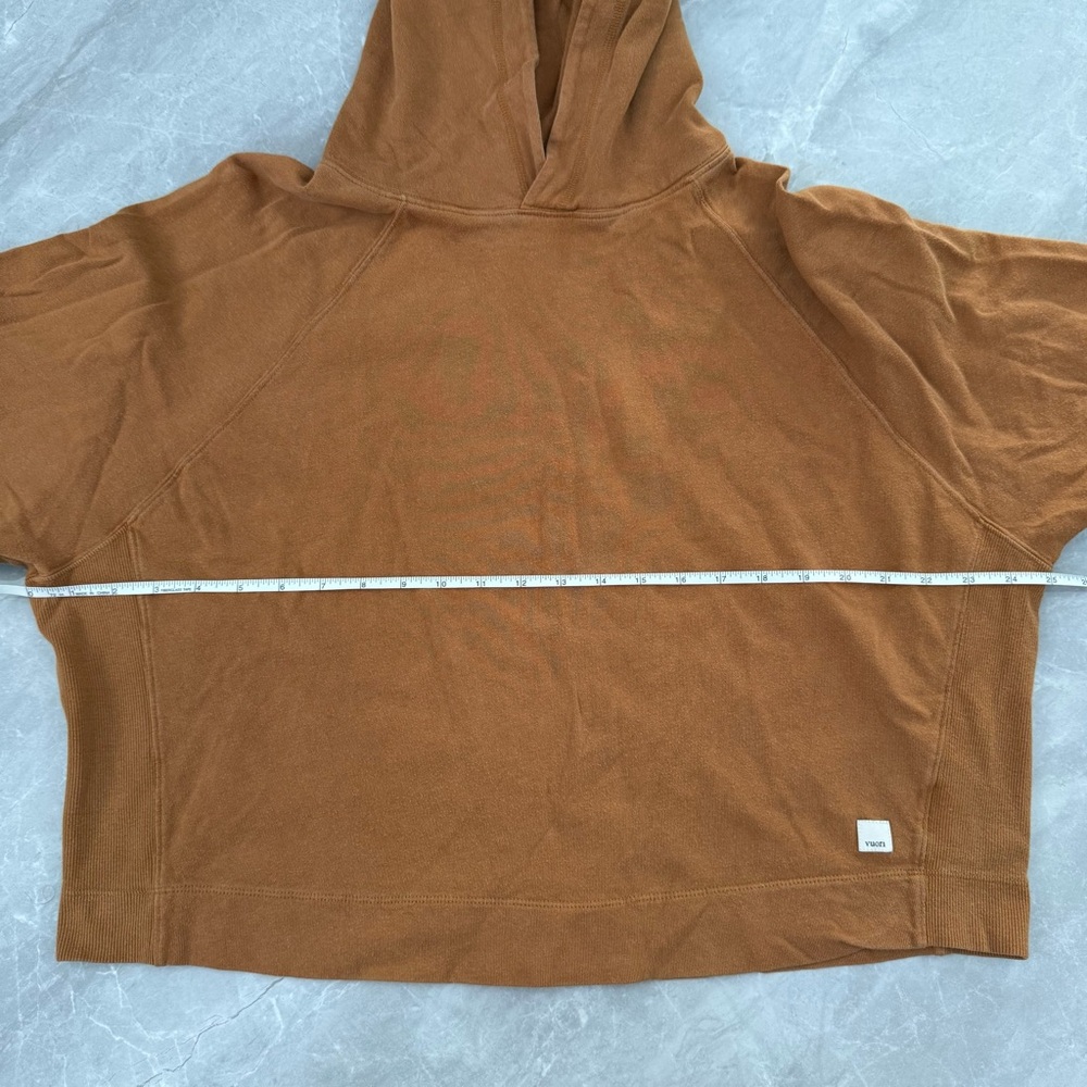 Women’s Vuori Sunnyside Hoodie Pullover Sweatshirt Cinnamon Athleisure Medium - Picture 15 of 16